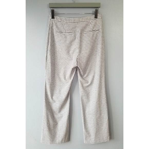 Wilfred Kick Flare Gingham Pants Size 8 - Picture 8 of 13